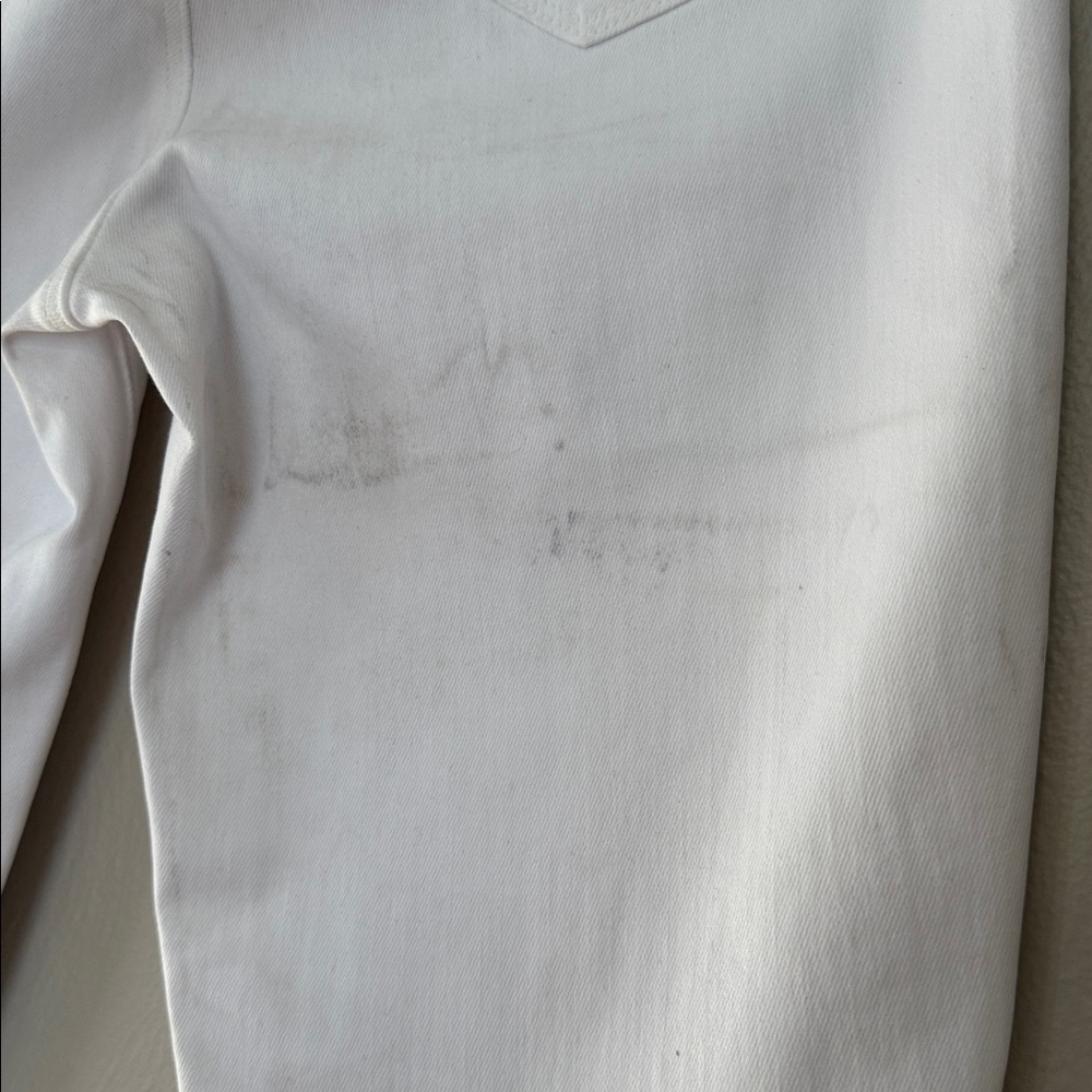NWT L'AGENCE Margo Blanc Skinny Classic White Denim 28 - Picture 8 of 9